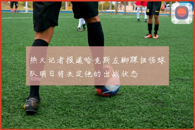 热火记者报道哈克斯左脚踝扭伤球队明日将决定他的出战状态